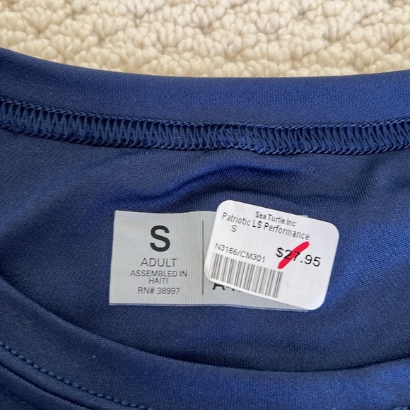 NWT dri-fit Sea Turtle Sanctuary shirt, adult/unisex size small - Picture 3 of 8